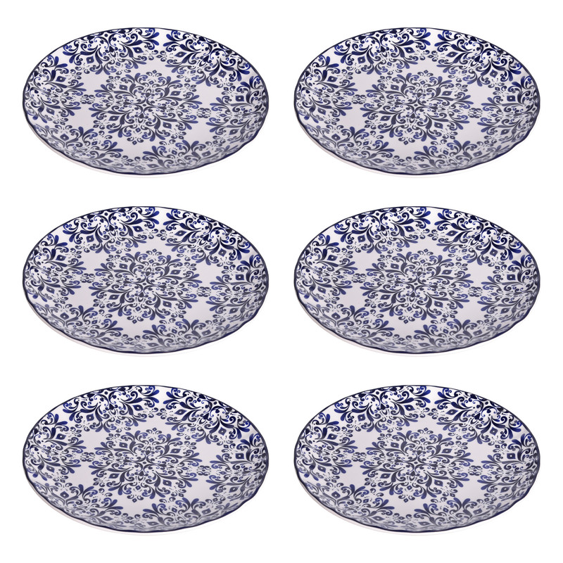 بشقاب میوه خوری بی.وی.کی طرح آترین کد 475508 مجموعه 6 عددی