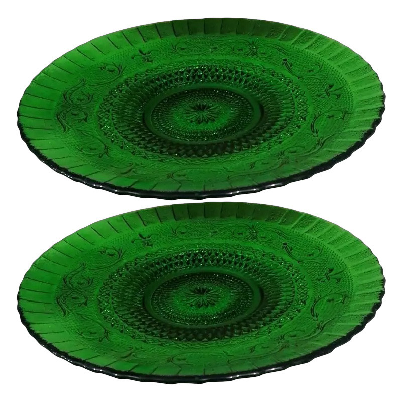 بشقاب میوه خوری مدل رویال پاز تول مجموعه دو عددی