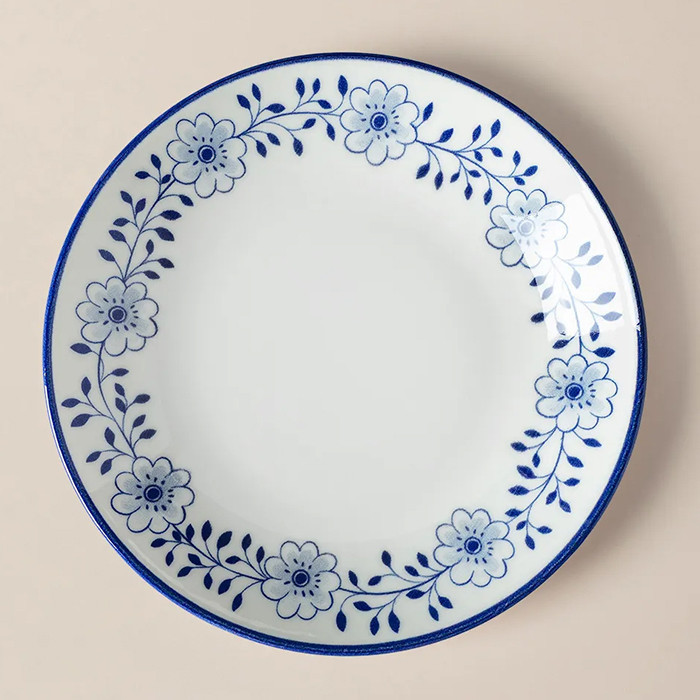 بشقاب غذاخوری مادام کوکو مدل Reve Bleu Floral 25