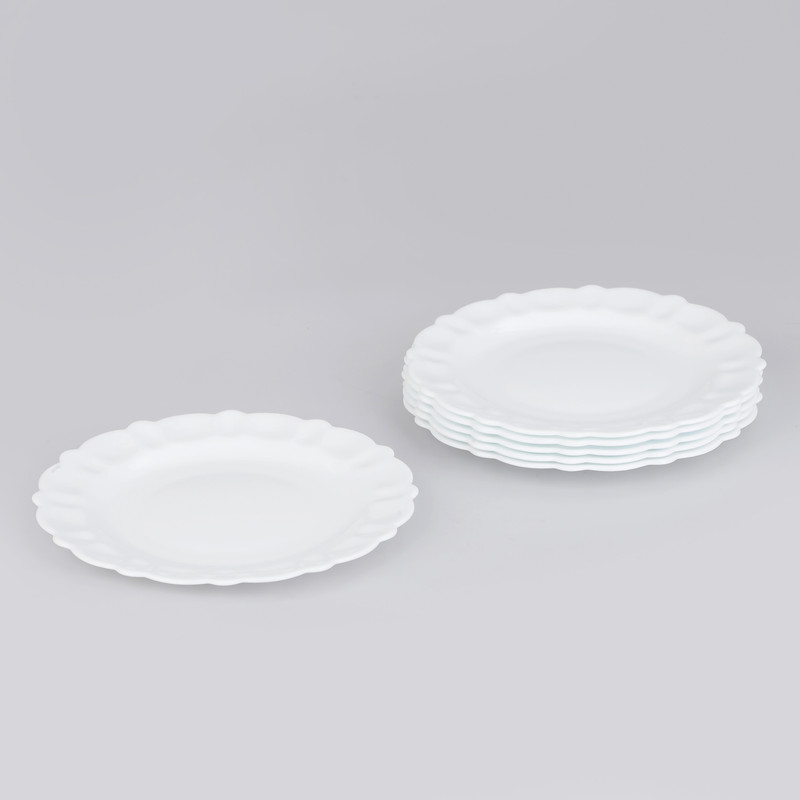 بشقاب طرح دایره کد 195 بسته 6 عددی
