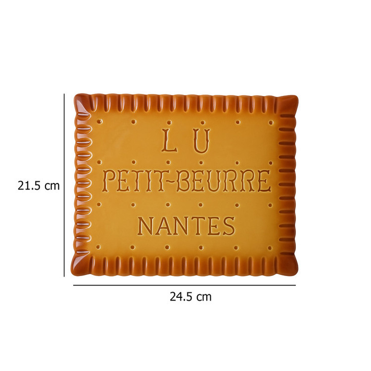 بشقاب پذیرایی مدل بیسکویت LU PETIT-BEURRE