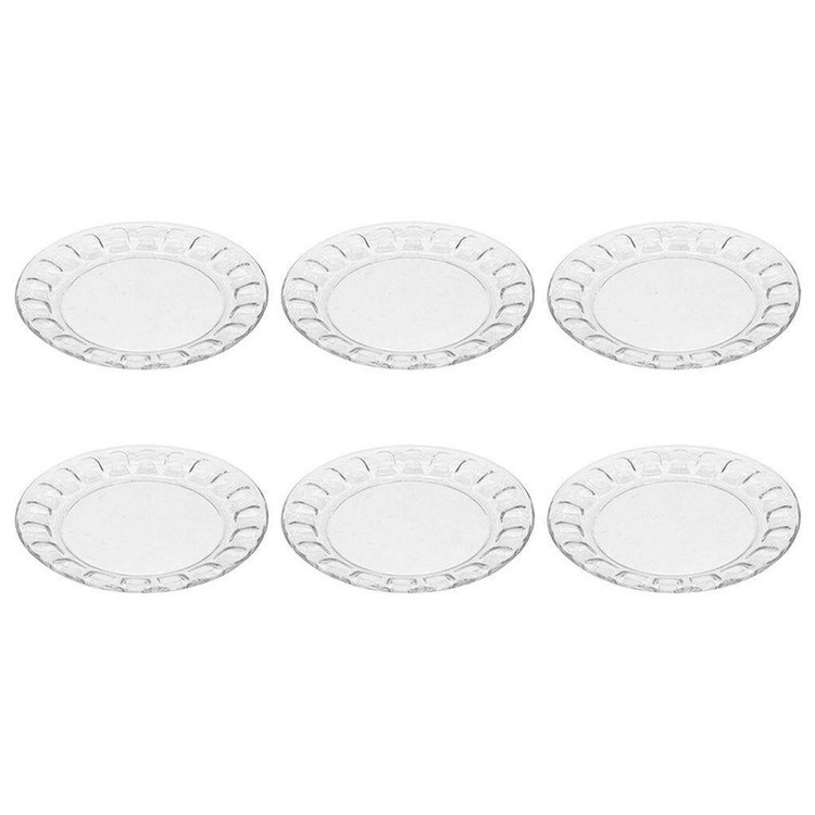پیش دستی شیشه و بلور اصفهان مدل گلاله بسته 6 عددی