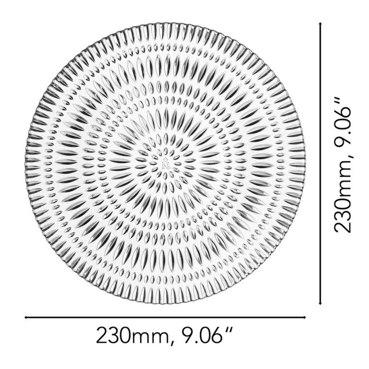 بشقاب ناخمن مدل Ethno 23 CM بسته 2 عددی