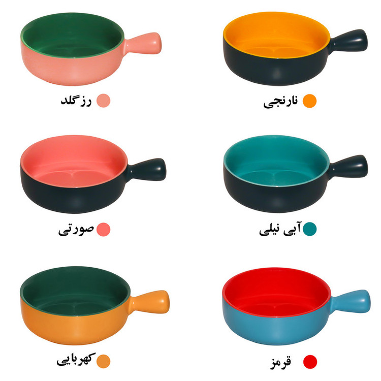 ظرف سرو پلیاستر دستهدار مناسب شستشو با دست و ماشین ظرفشویی، کد 2024، طول دسته 20 سانتیمتر، عرض 15 سانتیمتر، گودی 4.5 سانتیمتر