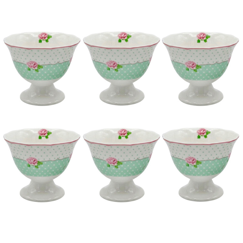 بستنی خوری آنجلا مدل ZP-403 بسته 6 عددی