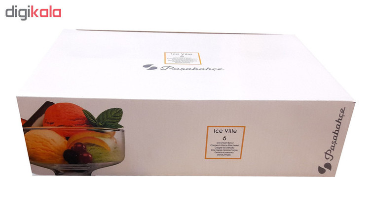 بستنی خوری پاشاباغچه مدل Ice Ville کد 41016 بسته 6 عددی