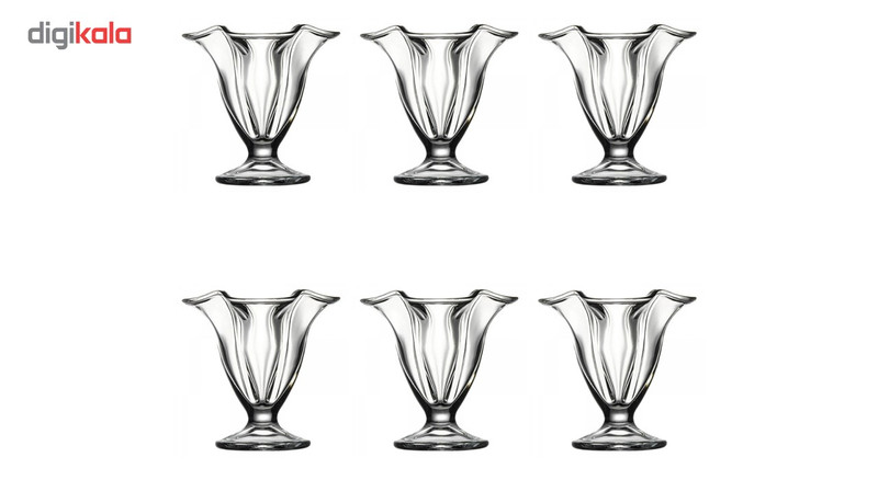 بستنی خوری پاشاباغچه کد 51068 بسته 6 عددی