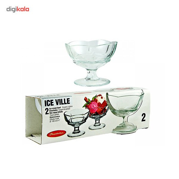 بستنی خوری پاشاباغچه مدل Iceville 51368 بسته 2 عددی