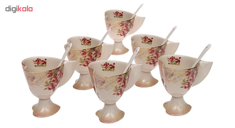 بستنی خوری مدل 949 بسته شش عددی