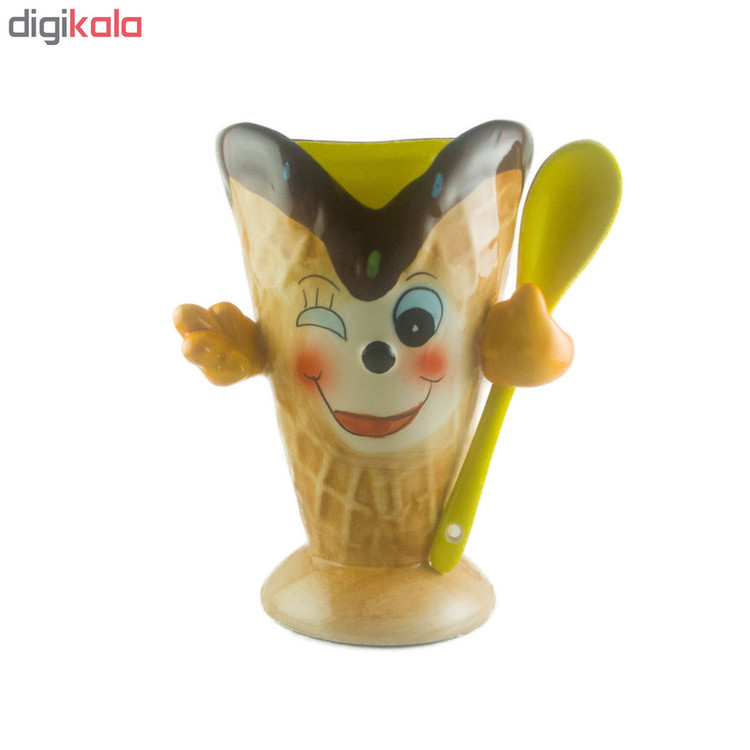 بستنی خوری طرح شکلاتی کد 1098