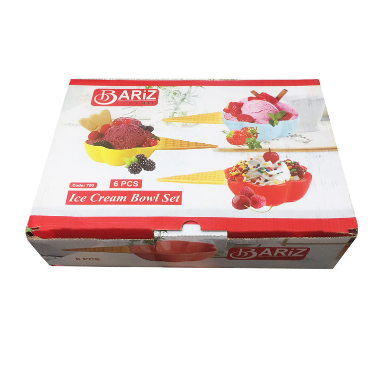 بستنی خوری مدل باریز BZ-88 مجموعه 6 عددی