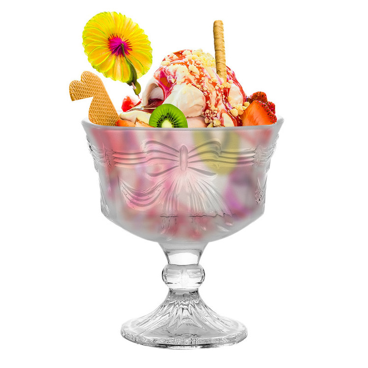 بستنی خوری مدل پاپیون بسته شش عددی