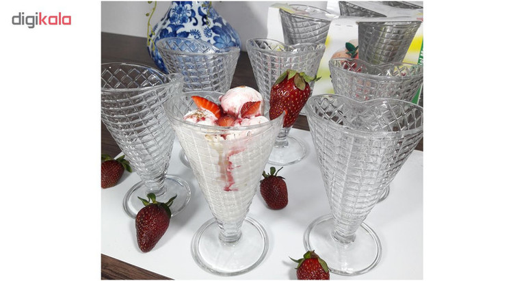 بستنی خوری بورمیولی مدل GELATO بسته 6 عددی