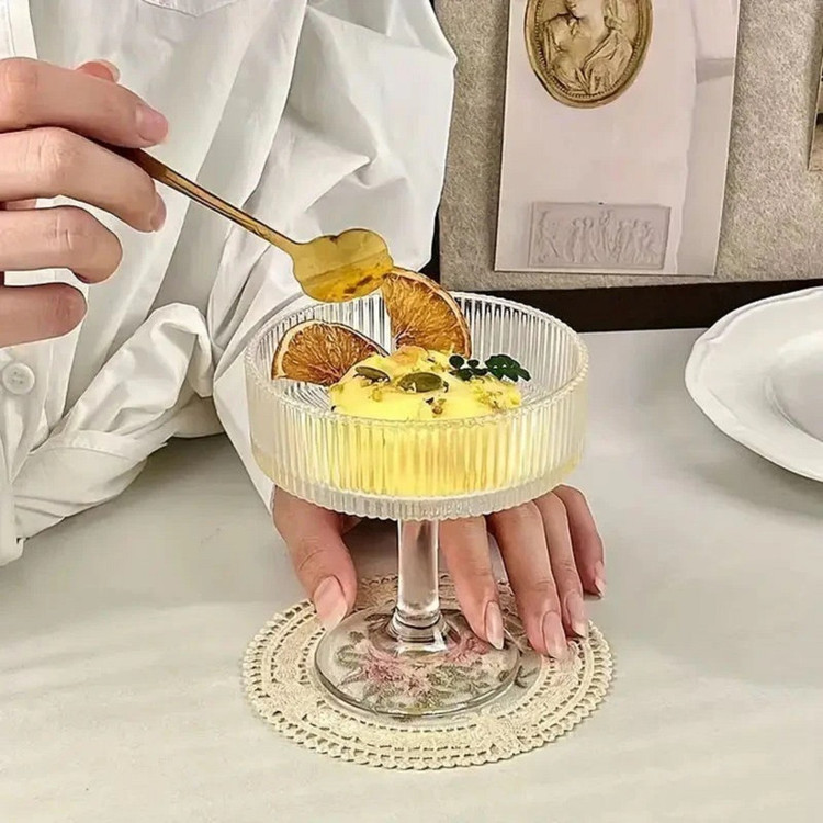 بستنی خوری مدل الیسا کد 1369n 2758 بسته دو عددی