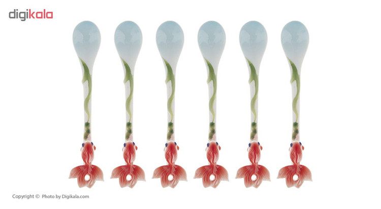 سرویس چای خوری 23 پارچه ونیز طرح ماهی