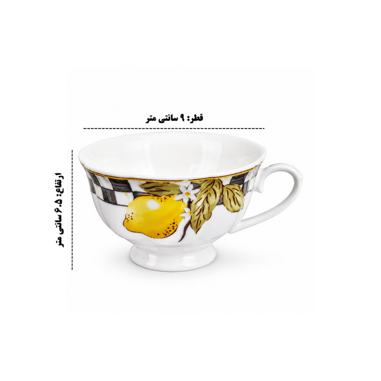 سرویس چای خوری 12 پارچه 6 نفره میس بتی مدل VA26910