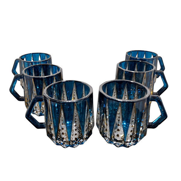 سرویس چای خوری 7 پارچه ساکورا مدل مودنا ترمه