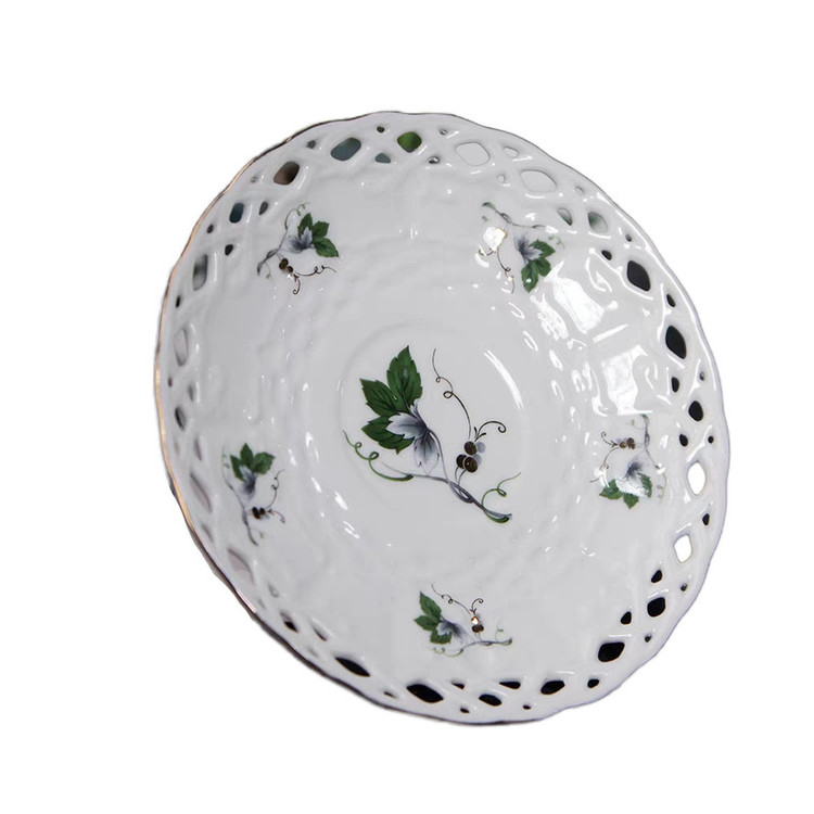 سرویس چای خوری 6 پارچه 2 نفره مدل برگ