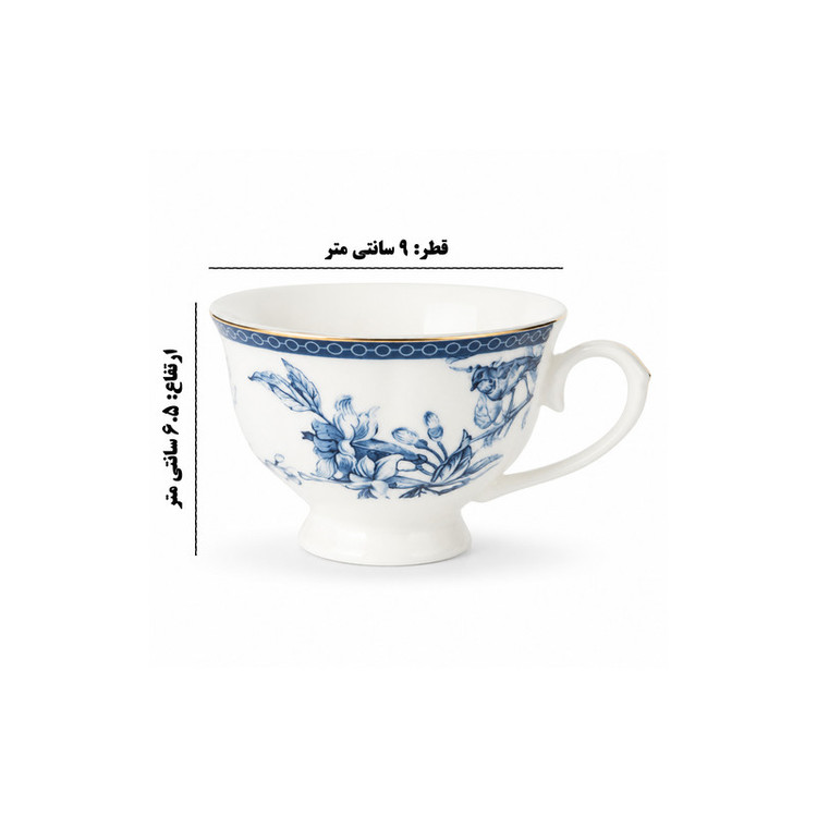 سرویس چای خوری 12 پارچه 6 نفره میس بتی مدل VA26909