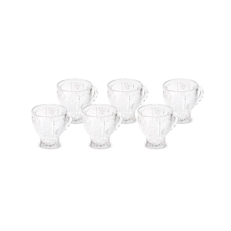 سرویس چای خوری 6 پارچه 6 نفره کاراجا مدل Seda
