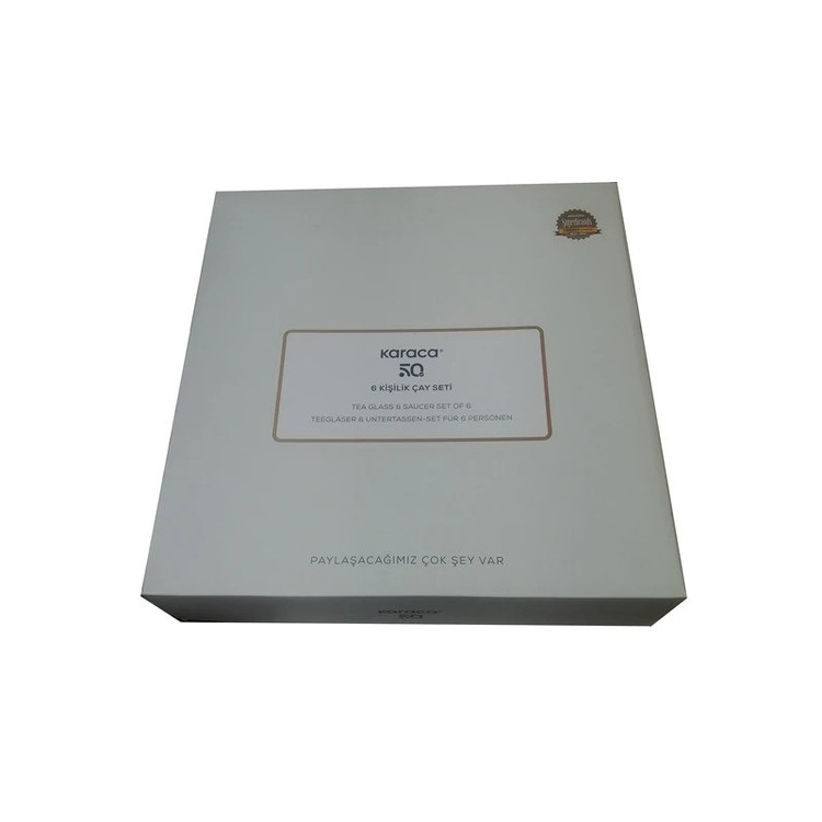 سرویس چای خوری 6 پارچه 6 نفره کاراجا مدل Seda