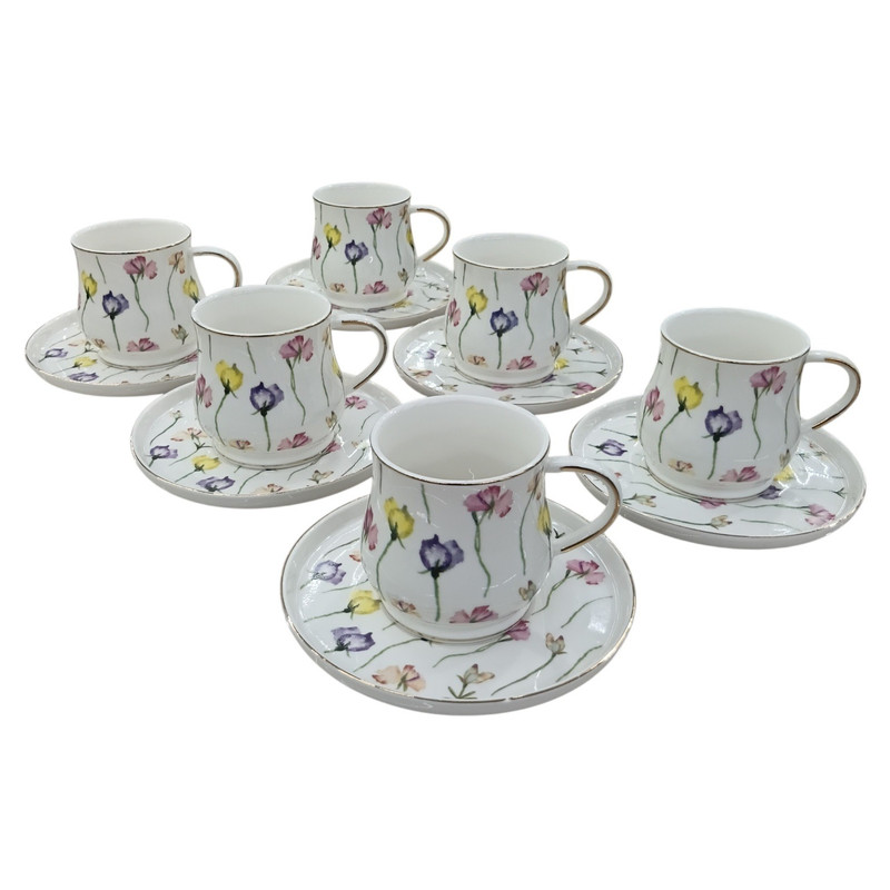 سرویس چایخوری ۱۲ پارچه ۶ نفره مدل Spring