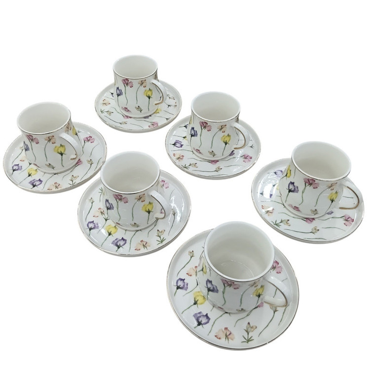 سرویس چایخوری ۱۲ پارچه ۶ نفره مدل Spring