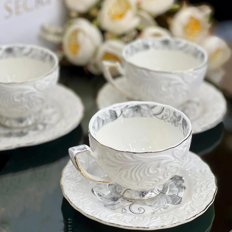 سرویس چای خوری 6 پارچه 3 نفره شاهین مدل SHN_1
