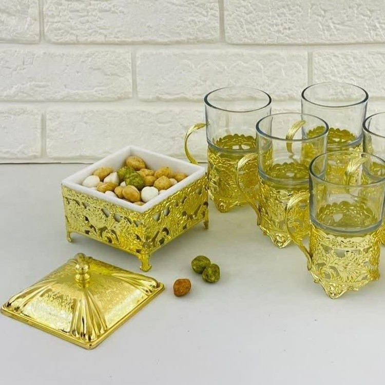 سرویس چای خوری 7 پارچه دیانا مدل 1610t