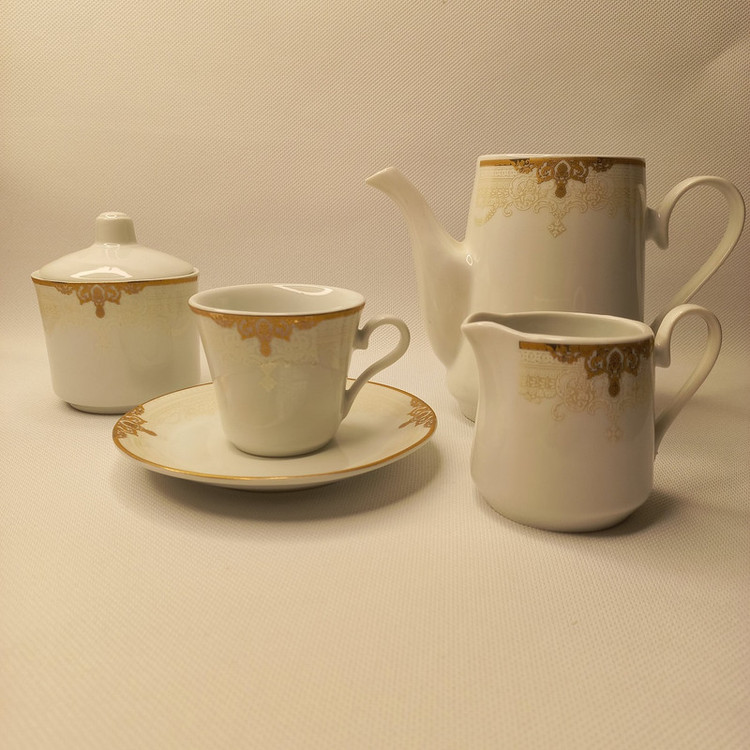 سرویس چای خوری 17 پارچه چینی پارس کد 29-1816