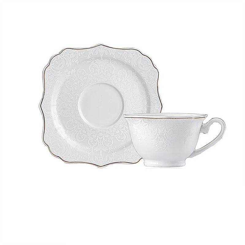 سرویس چای خوری 12 پارچه 6 نفره آجار مدل کلاسیک