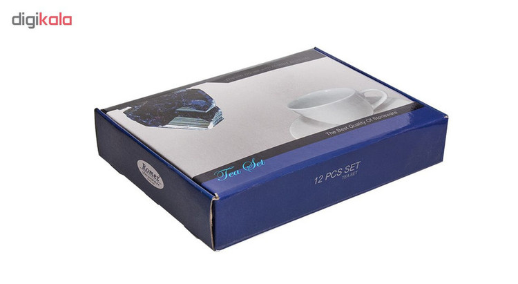 سرویس چای خوری 12 پارچه رومز کد 8040