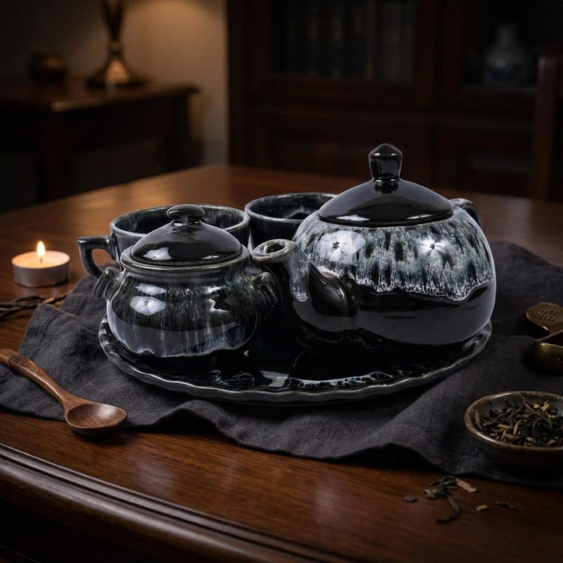 سرویس چای خوری 7 پارچه 2 نفره مدل X_1123001