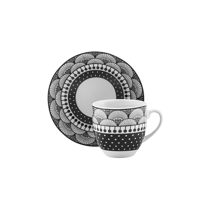 سرویس قهوه خوری 12 پارچه 6 نفره کاراجا مدل Aysel