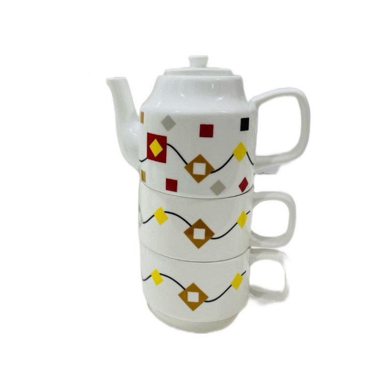 سرویس چای خوری سه پارچه مدل 00987