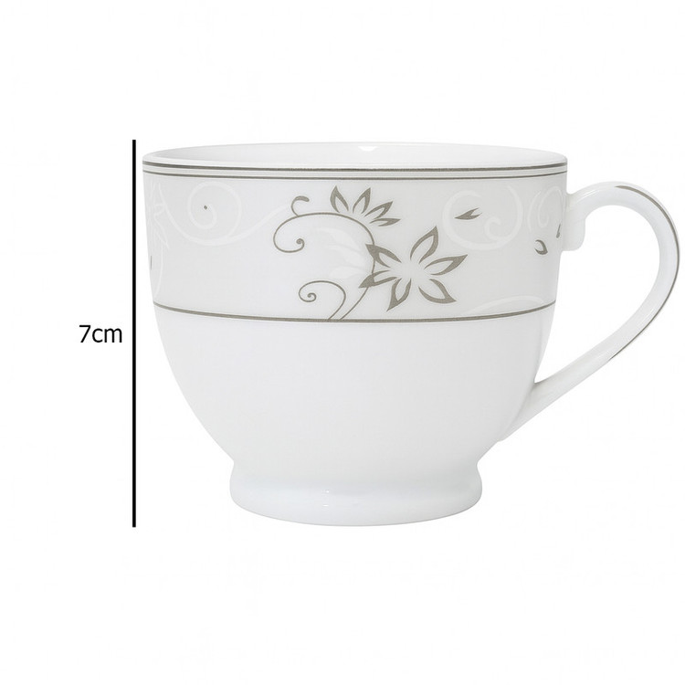 ست فنجان و نعلبکی 12 پارچه 6 نفره مدل ELS کد CPT-216