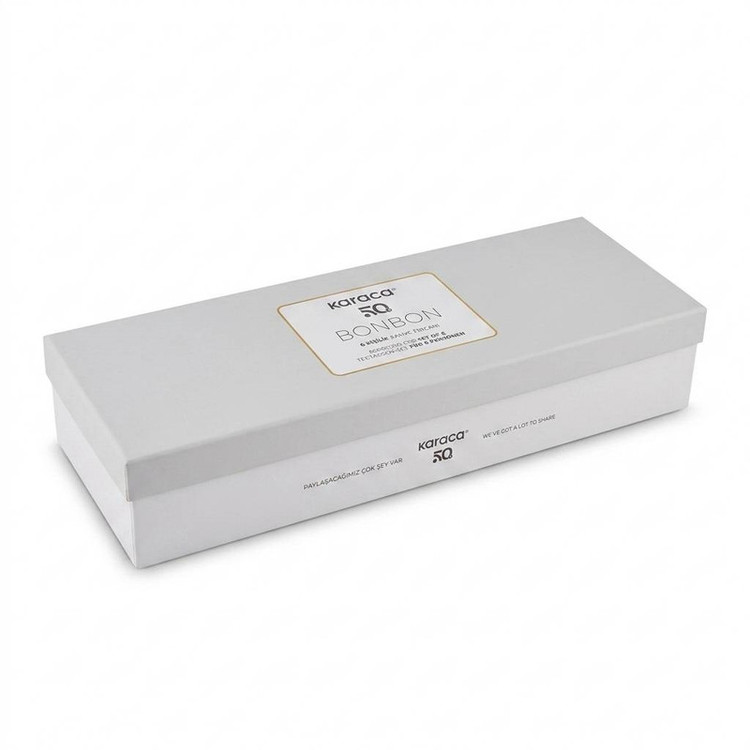 سرویس قهوه خوری 12 پارچه 6 نفره کاراجا مدل Bonbon
