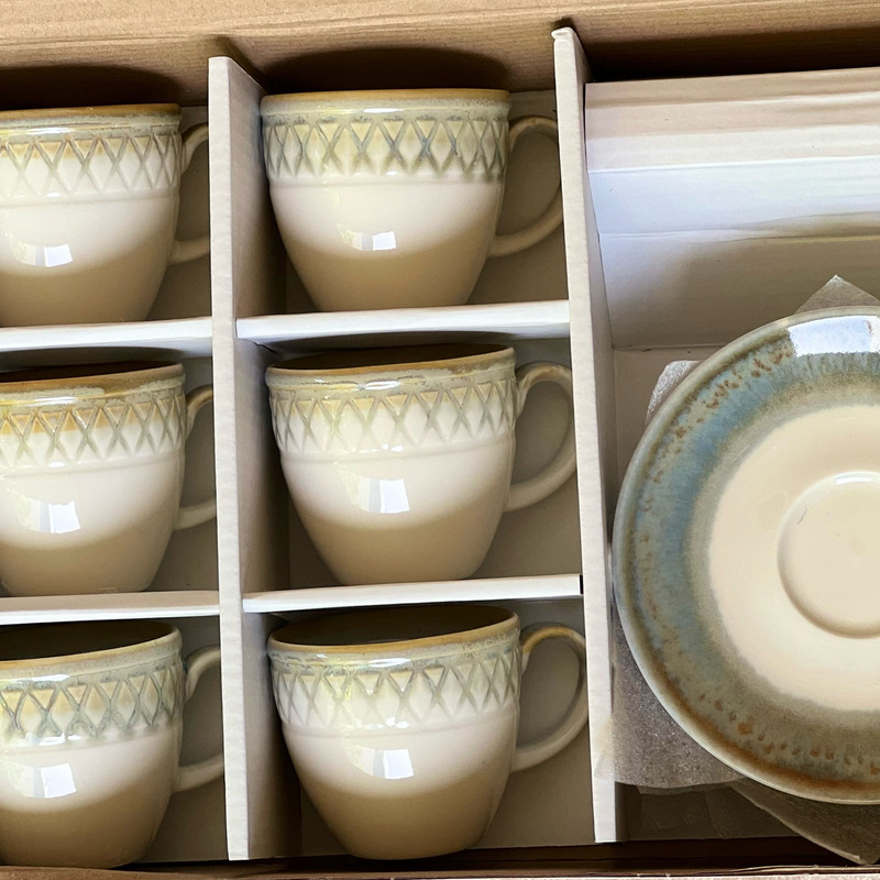 سرویس قهوه خوری 12 پارچه مادام کوکو مدل Antique