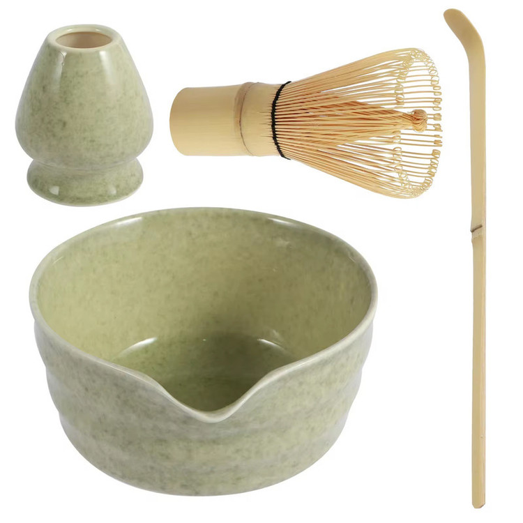 سرویس چای خوری ۴ پارچه ۳ نفره مدل ماچا کد set4