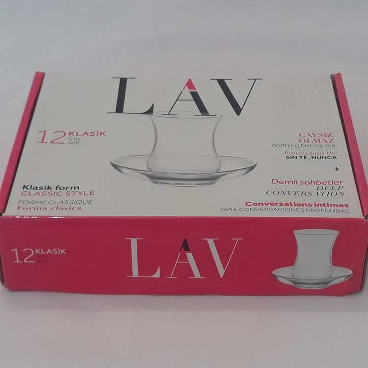 سرویس چای خوری 12 پارچه لاو مدل 7842