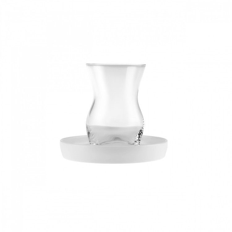 ست فنجان و نعلبکی 12 پارچه کاراجا مدل Sarıyer Design