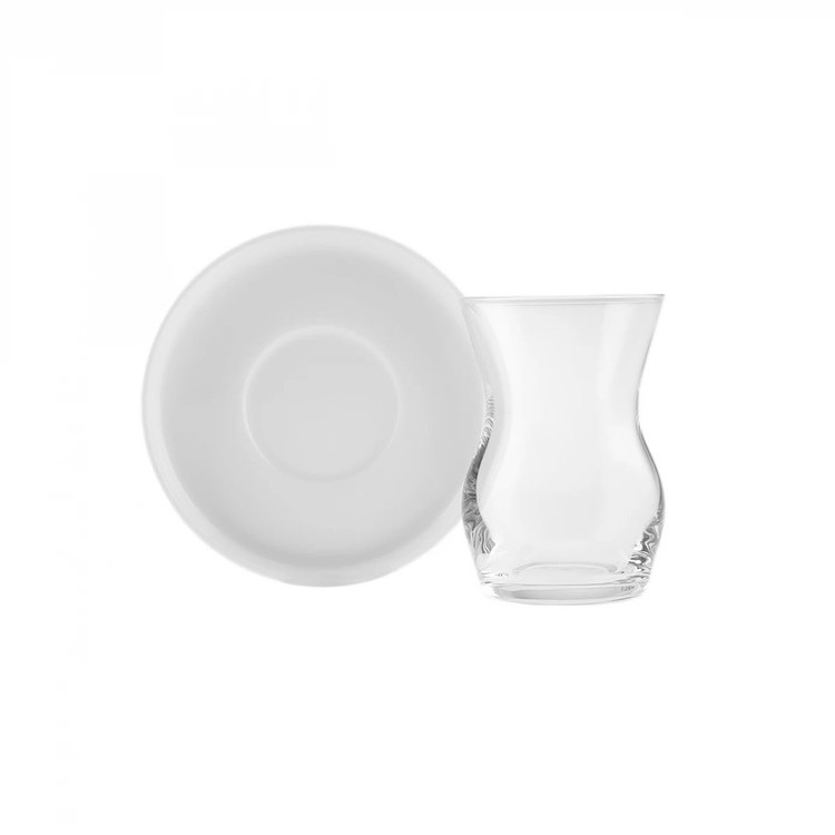 ست فنجان و نعلبکی 12 پارچه کاراجا مدل Sarıyer Design