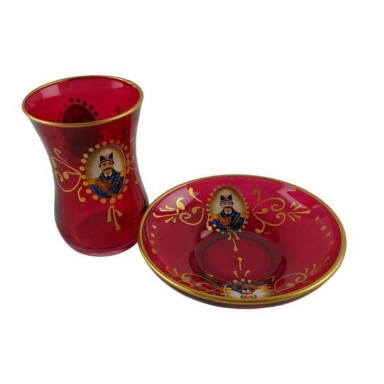 سرویس چای خوری 12پارچه مدل شاه عباسی