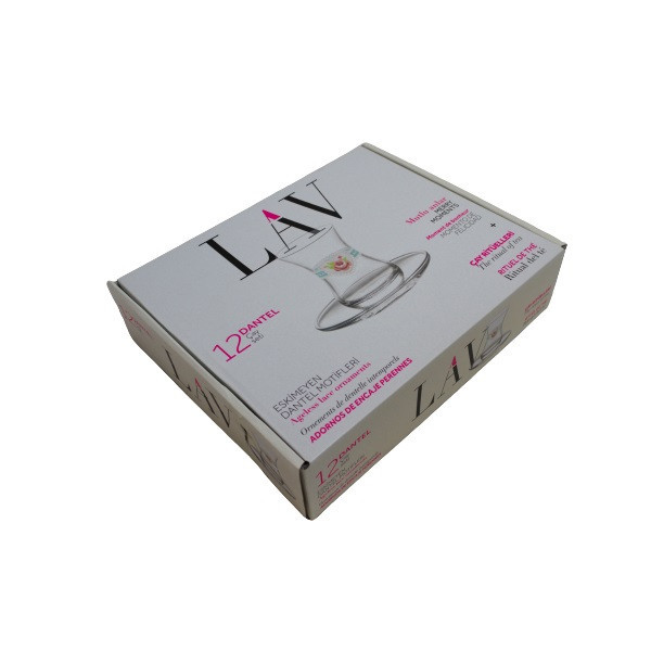 ست فنجان و نعلبکی 12 پارچه لاو مدل DANTEL MAVIS1