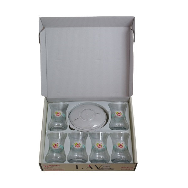 ست فنجان و نعلبکی 12 پارچه لاو مدل DANTEL MAVIS1