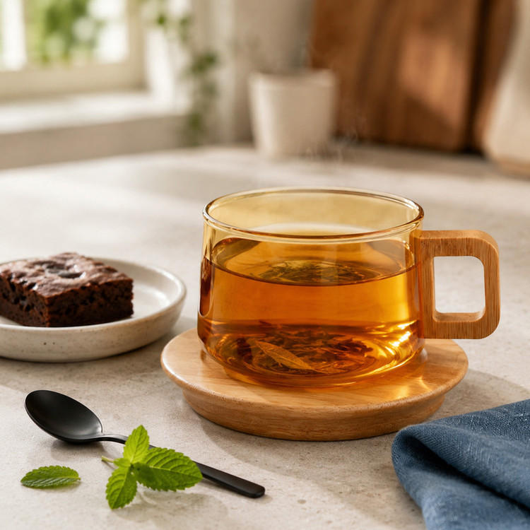 سرویس چای خوری 12 پارچه 6 نفره شاهین مدل SHN-123