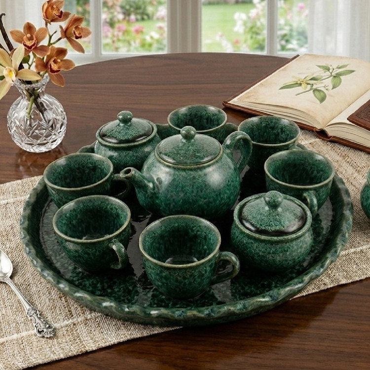 سرویس چای خوری 9 پارچه مدل سنتی