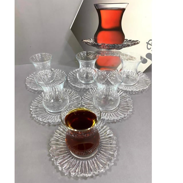 سرویس چای خوری 12 پارچه پاشاباغچه مدل selale شلاله کد 96621