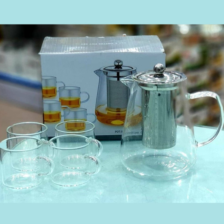سرویس چایخوری 5 پارچه مدل pirex