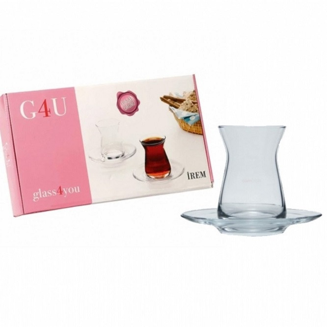 ست فنجان و نعلبکی 12 پارچه پاشاباغچه مدل IREM G4U کد96354